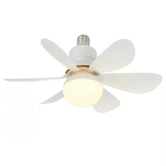 30W Ceiling Fan Light E27 with Remote LED Dimming Function Suitable for Living Room Study and Home Use 85-265V