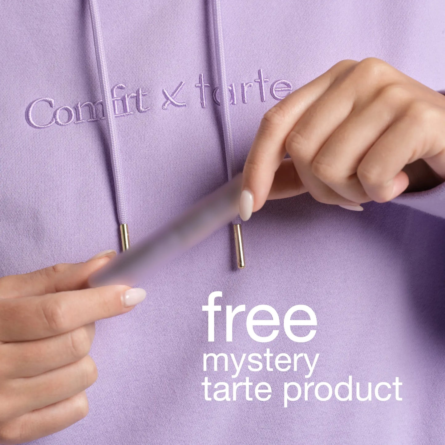 Tarte X Comfrt Airplane Mode Travel Hoodie + FREE Mystery Tarte Product