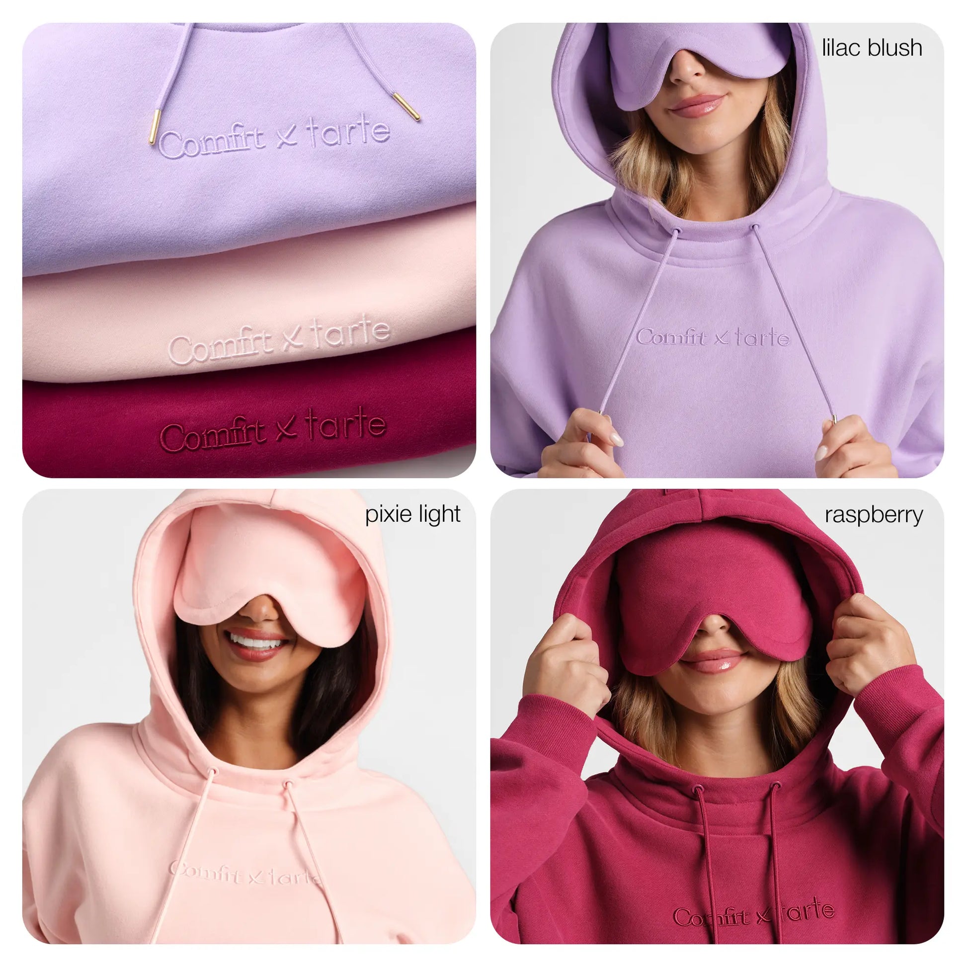 Tarte X Comfrt Airplane Mode Travel Hoodie + FREE Mystery Tarte Product