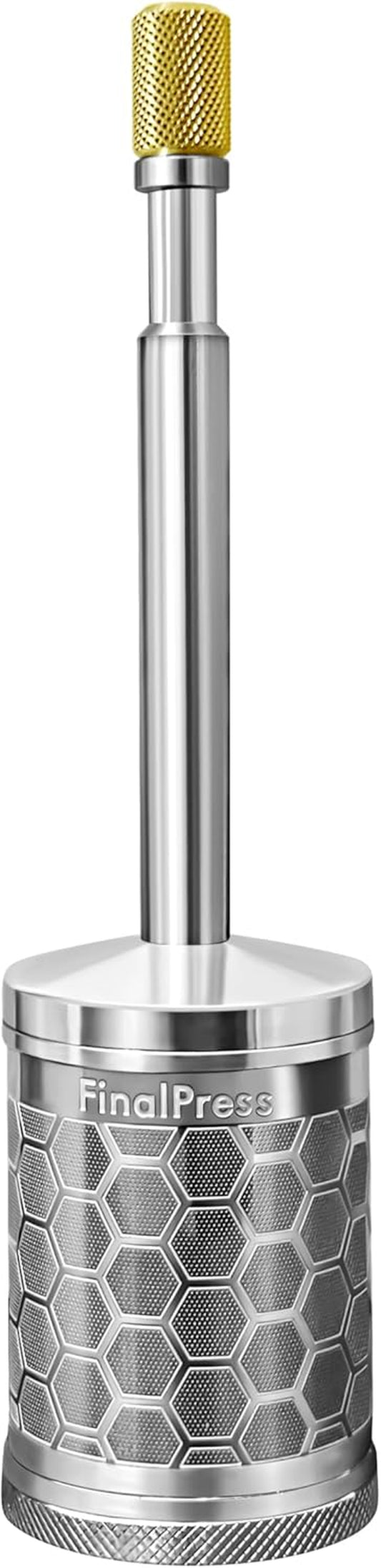Portable Coffee & Tea Maker V3 with Bottom Lid for Easy Cleanup | Stainless Steel Micro French Press | Ideal for Travel, Home, and Camping | Original & Patented