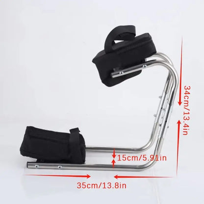 Portable Sturdy Knee Seat Protector Wearable Ankle Support Garden Knee Seat Ergonomic Labor-Saving Garden Kneeling Pad Gardening