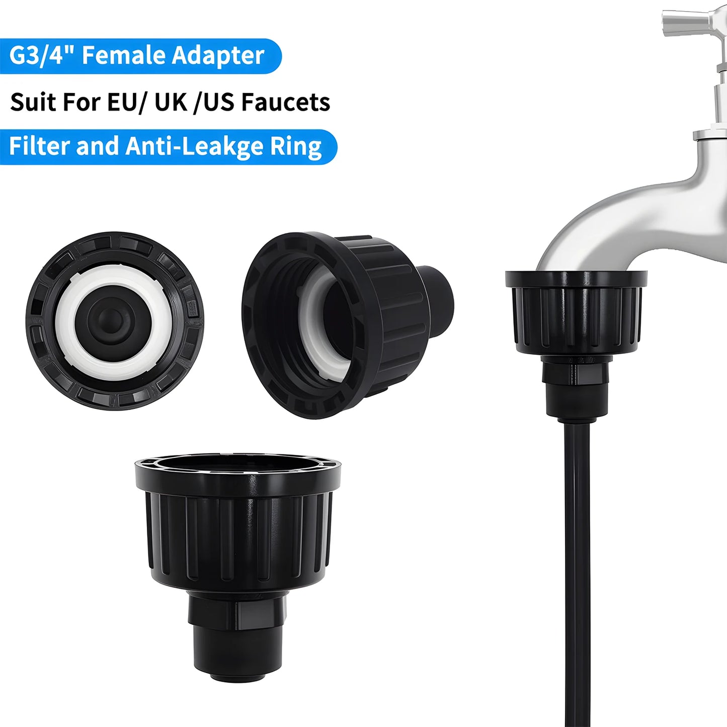 DIY Free Bending Universal Spray Kit for Greenhouse Garden Flowers Plant Watering Irrigation Patio Misting Cooling System