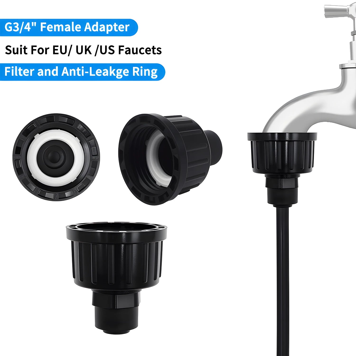 DIY Free Bending Universal Spray Kit for Greenhouse Garden Flowers Plant Watering Irrigation Patio Misting Cooling System